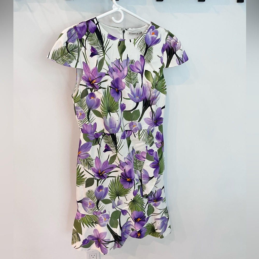 Alice + Olivia floral print dress